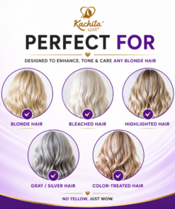 Champú Morado Corrección de Color No Yellow Shampoo - Imagen 4