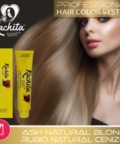 Rubio Natural Cenizo 7.1 tintes para cabello de Kachita Spell
