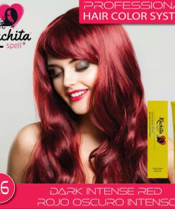 Dark Intense Red 6.6 Hair Color Cream Kachita Spell