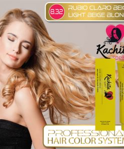 Light Beige Blond 8.32 Hair Color Cream Kachita Spell