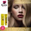 Rubio Claro Natural Cenizo 8.1 tintes para cabello de Kachita Spell