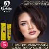 Light Brown 5 Hair Color Cream Kachita Spell