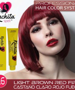 Castaño Claro Rojo Fuego 5.6 tintes para cabello de Kachita Spell