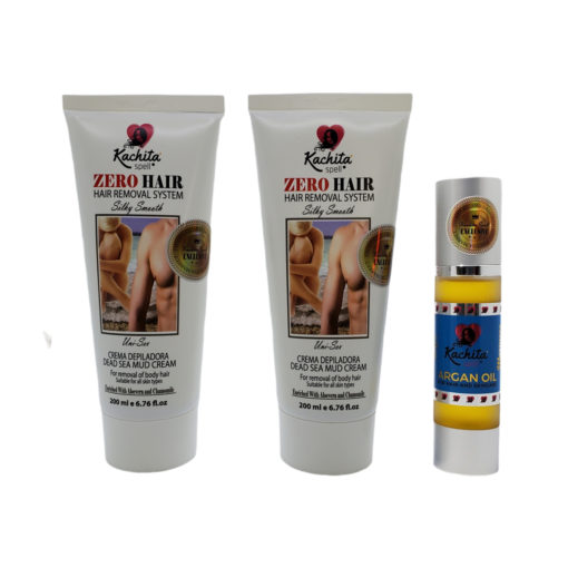 Moroccan Argan Oil + 2 Zero Hair Removal System Depilatory Cream