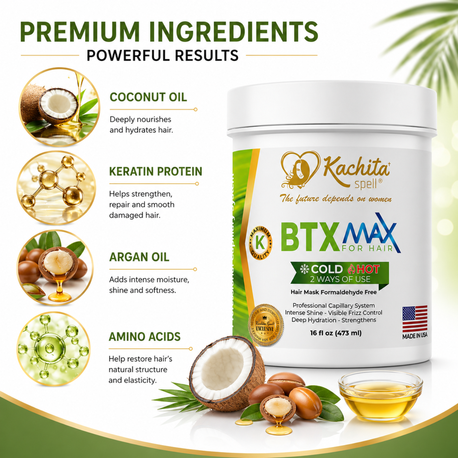 Hair BotoxMax Tratamiento Capilar Kachita Spell - Imagen 3