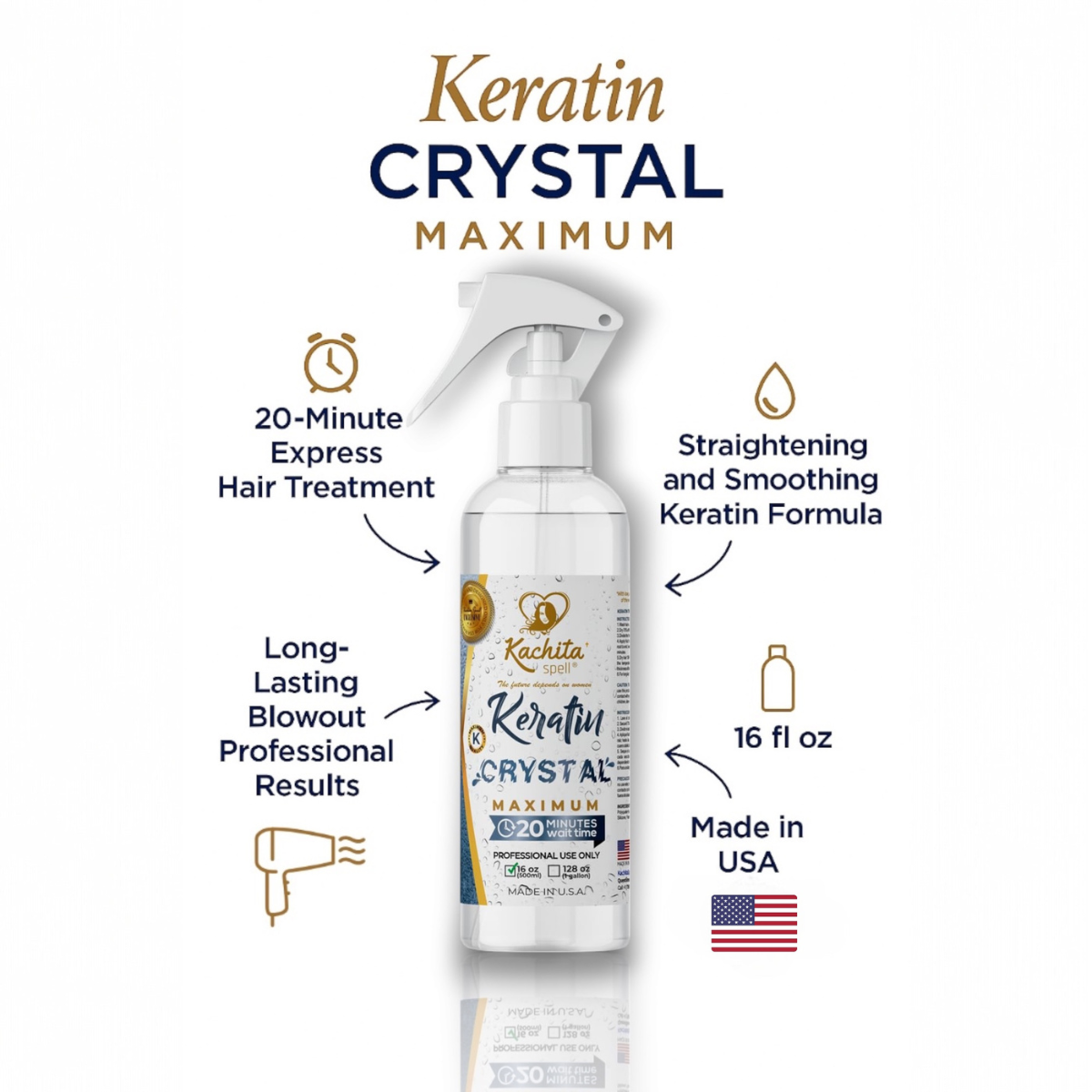 Keratin Crystal Liquid Maximum Kachita Spell - Image 7