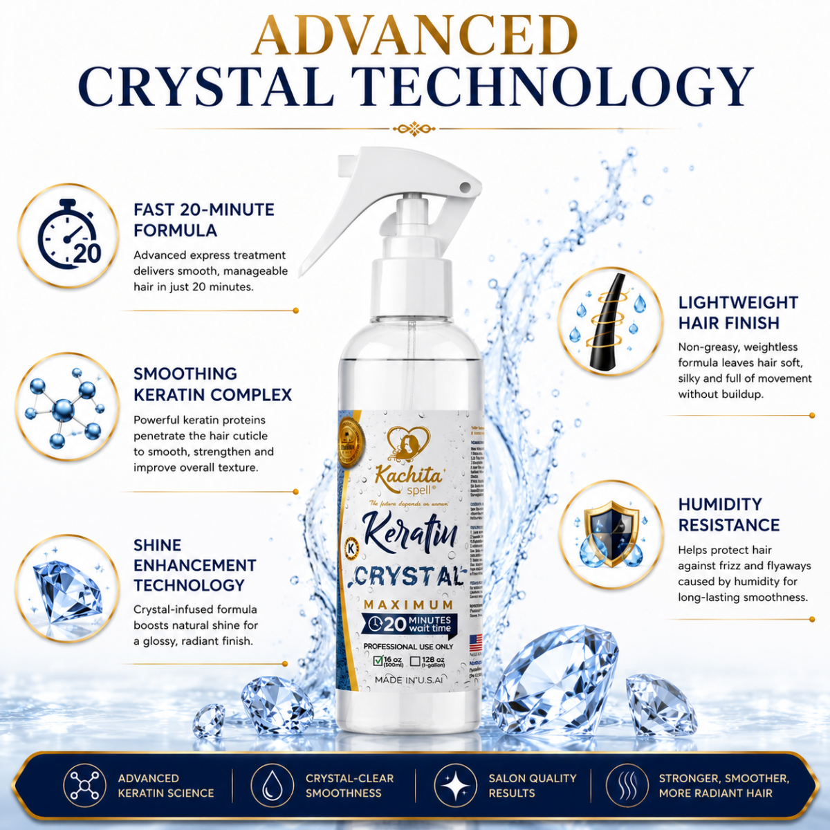 Keratin Crystal Liquid Maximum Kachita Spell - Image 6