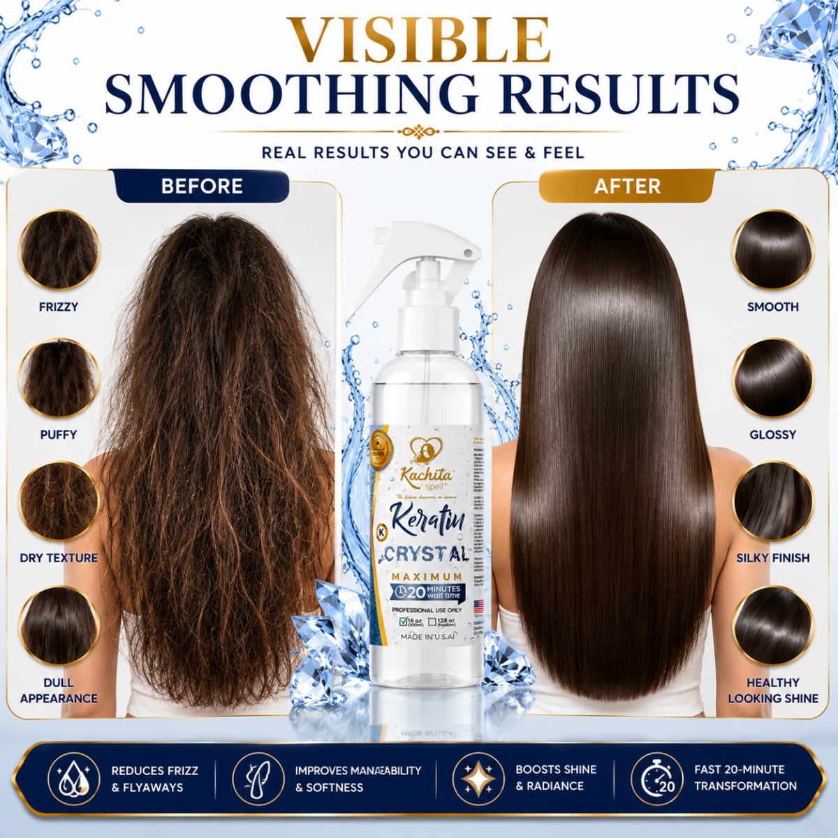 Keratin Crystal Liquid Maximum Kachita Spell - Image 3