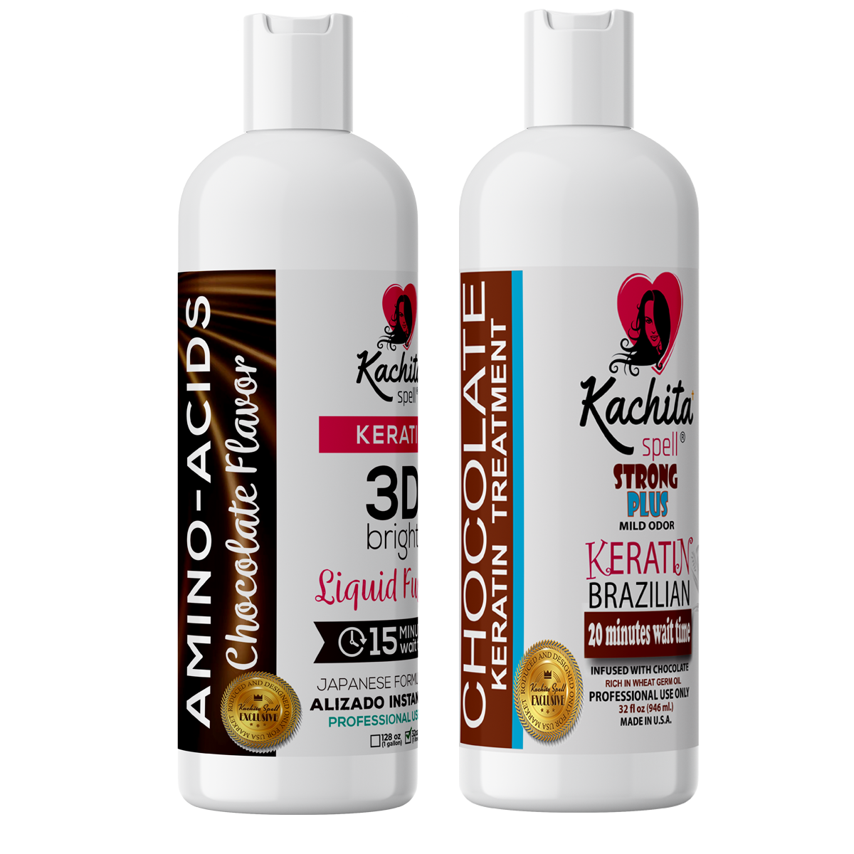 Kachita Spell Keratin Brigth Strong Duo