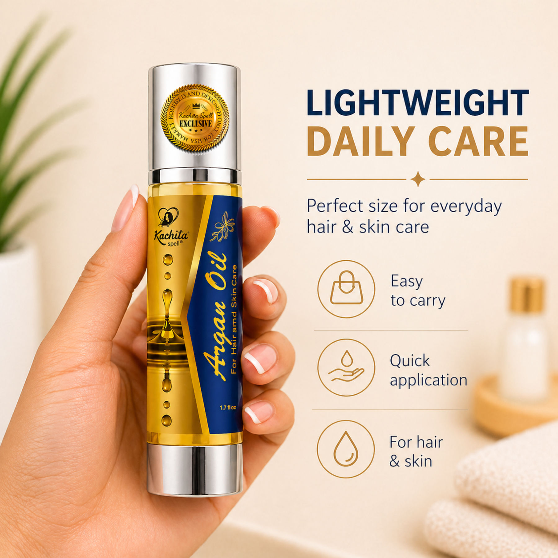 Moroccan Argan Oil 100% Pure Kachita Spell - Image 6