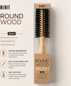 BEAUT Round Wood Brush 16mm