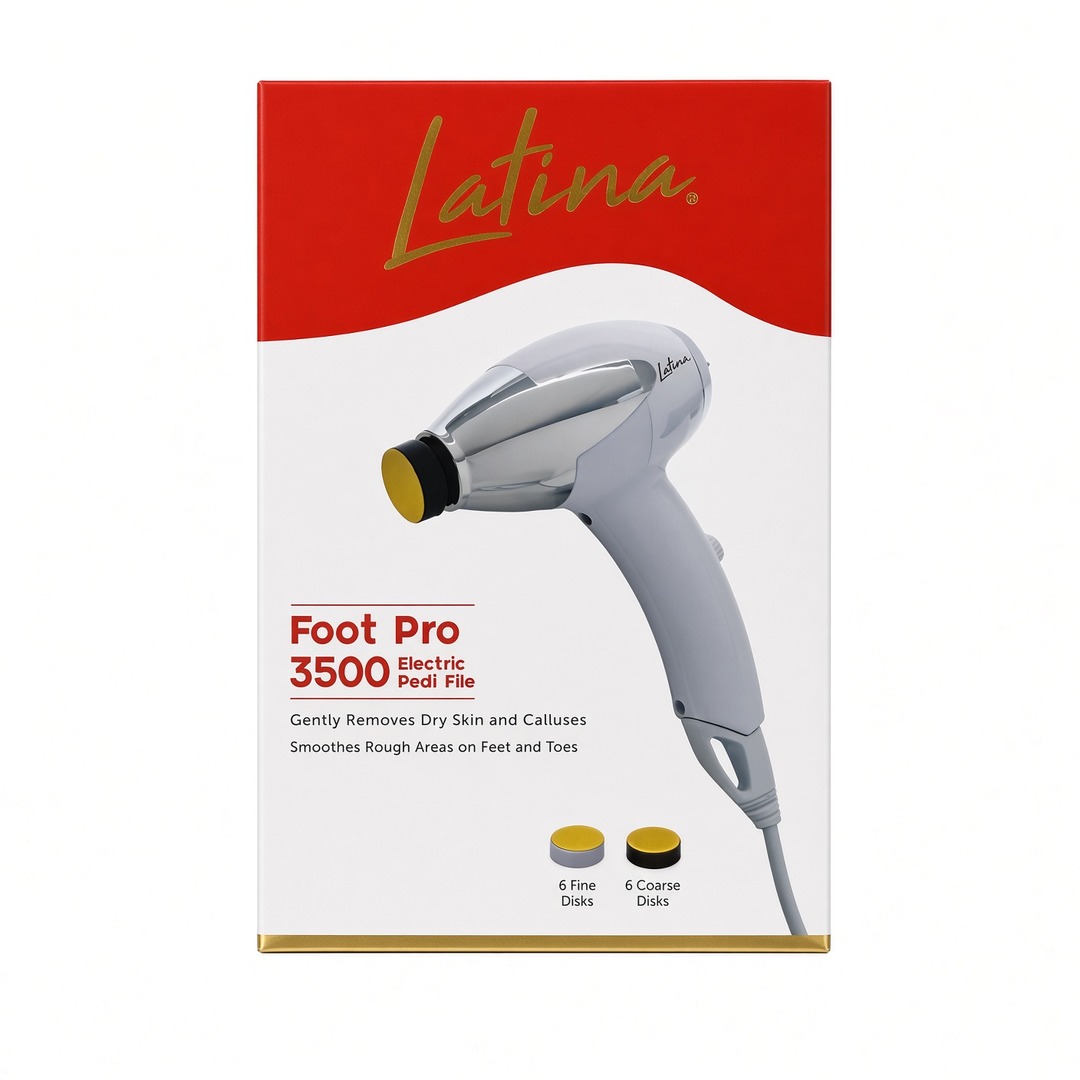 Lima eléctrica para pedicura Latina Foot Pro 3500.