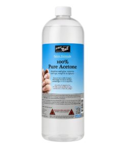 Acetona 100% pura Pro Nail, 32 oz.