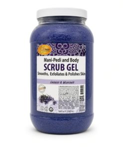 Spa Redi Mani-Pedi and Body Scrub Gel, Lavender & Wildflower, 128 oz