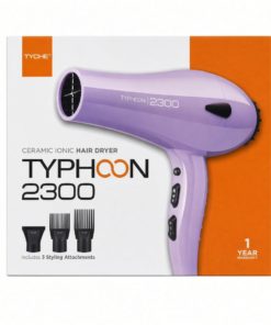 TYCHE Typhoon 2300 Ceramic Ionic Hair Dryer Secador