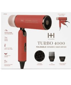 Hot & Hotter Turbo 4000 Foldable Ceramic Hair Dryer