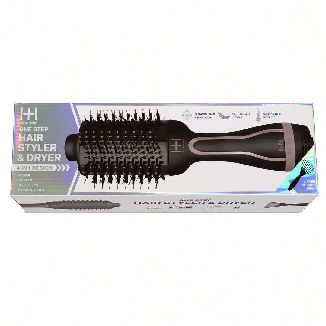 Secador y estilizador de cabello One Step 4 en 1.