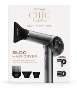 TYCHE CHIC StylePro BLDC Hair Dryer, Silver