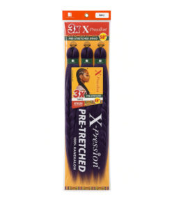 3X X-Pression Pre-Stretched Braid 58" Purple