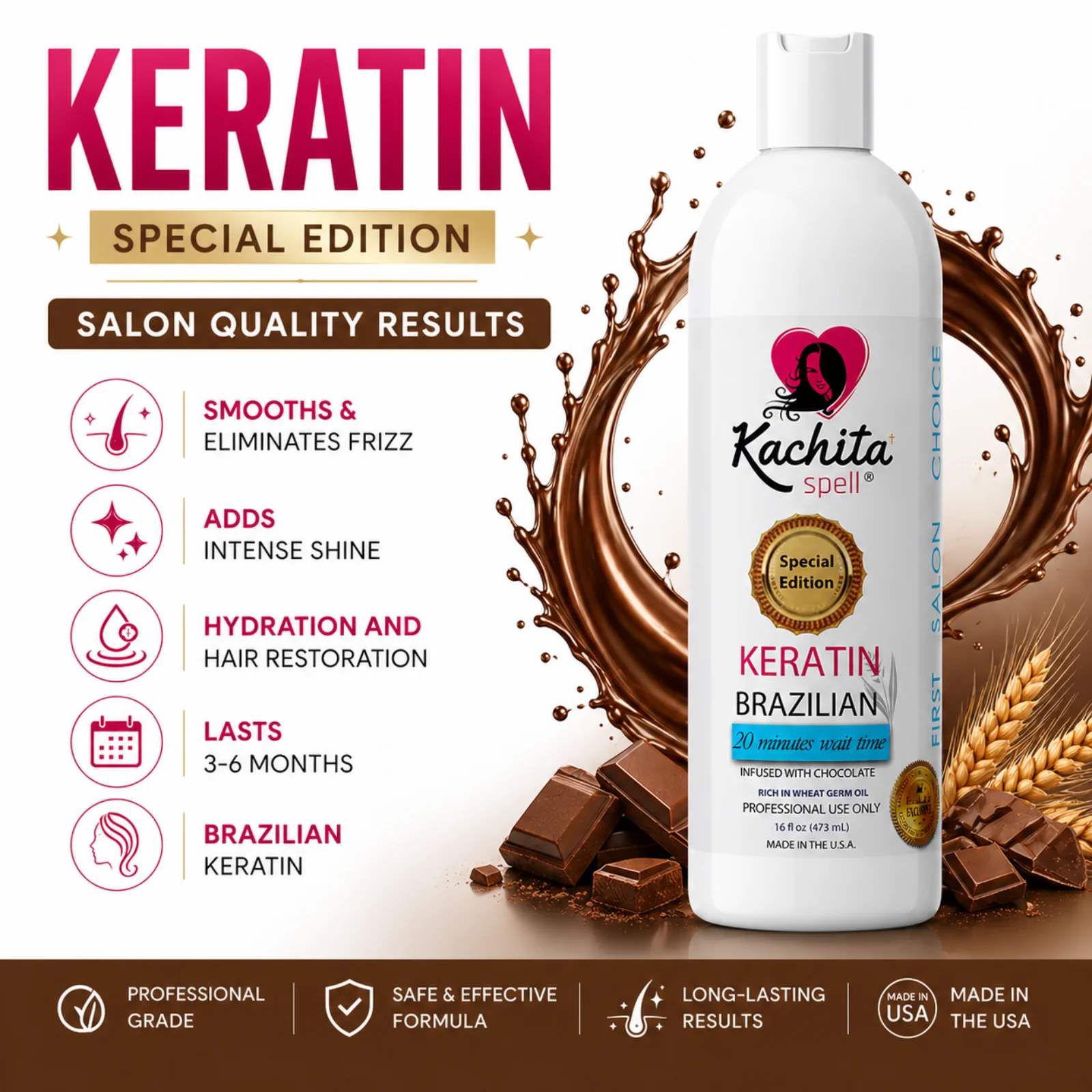 Keratina Chocolate Special Edition 16oz - Imagen 2