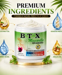HairBTX 16oz Hair Treatment Capillary Rejuvenating System Formaldehyde Free Extreme Moisture Treatment - Image 3