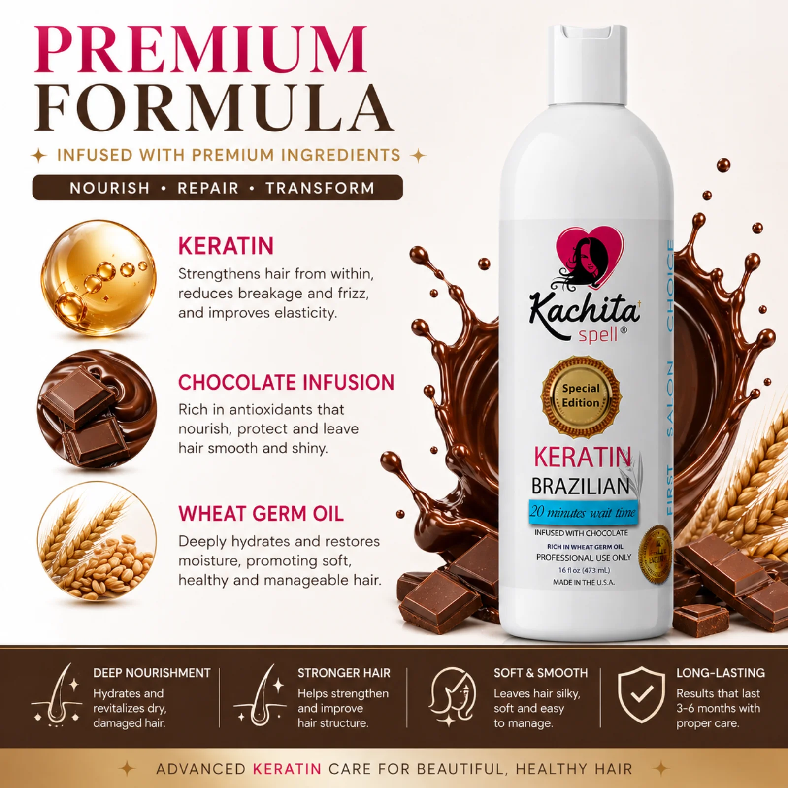 Keratina Chocolate Special Edition 16oz - Imagen 6
