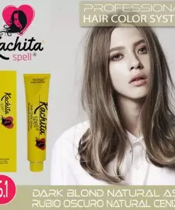 Dark Blond Natural Ash Hair Color Cream Kachita Spell