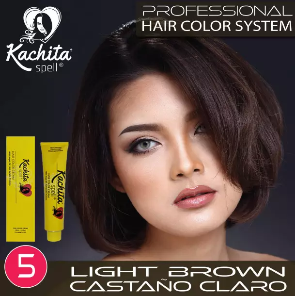 Castaño Claro 5 tintes para cabello de Kachita Spell