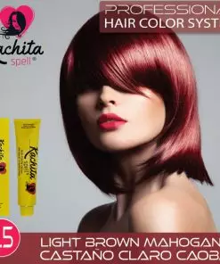 Light Brown Mahogany 5.5 Hair Color Cream Kachita Spell