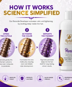 Revelador en crema Peroxido para tintes Kachita Spell 1000ml - Imagen 4