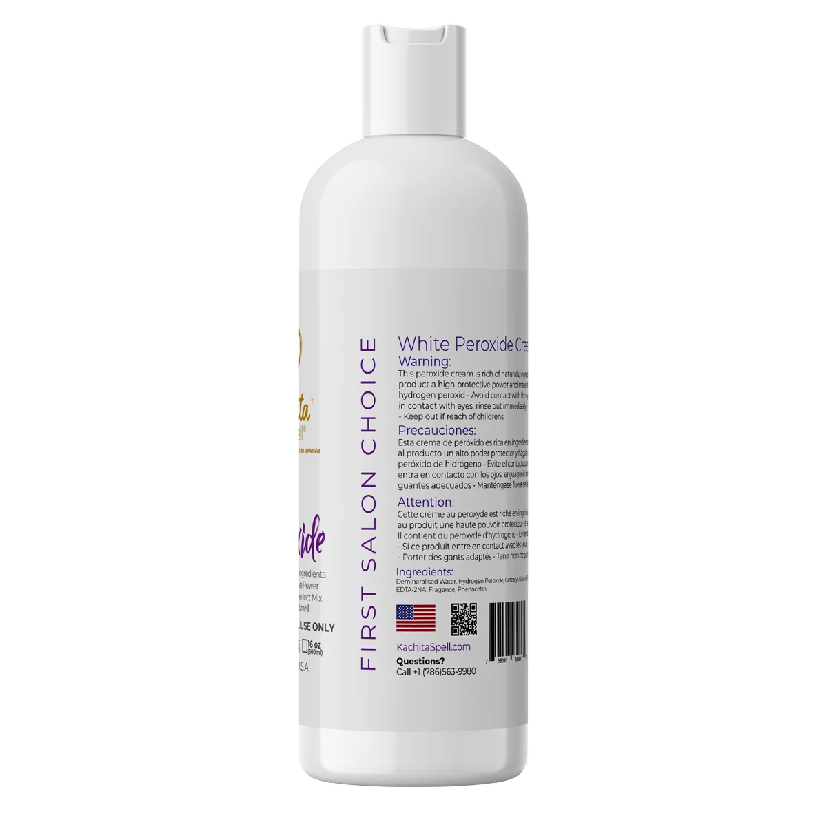 Kachita Spell Developer Peroxide Made in USA