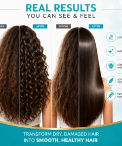 Leave-In Keratina Hidrolizada + Proteina de Colageno 16 fl oz - Imagen 3