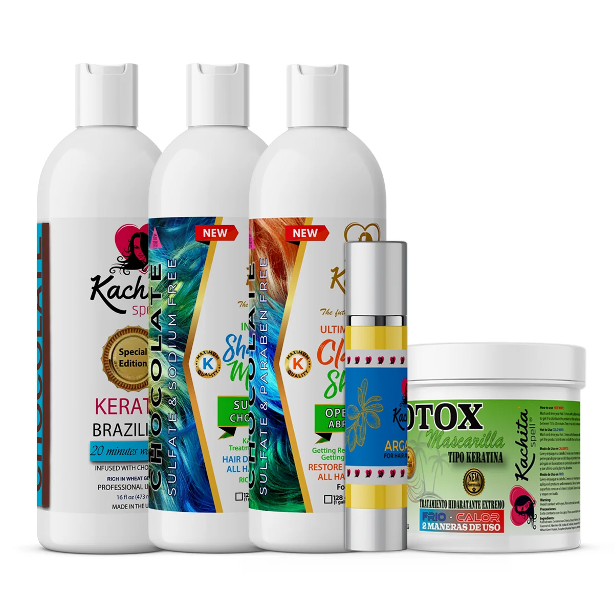 Kachita Spell Perfect Straightening Treatment Keratin Special Edition Chocolate 16oz