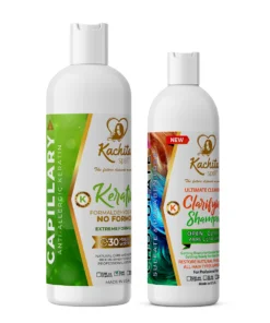 Keratin Formaldehyde Free + Clarify Shampoo Kachita Spell