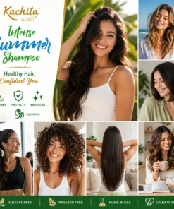 Nuevo Champu Hidratante Verano Intenso Sin Sulfatos y Parabenos 32 floz - Imagen 7