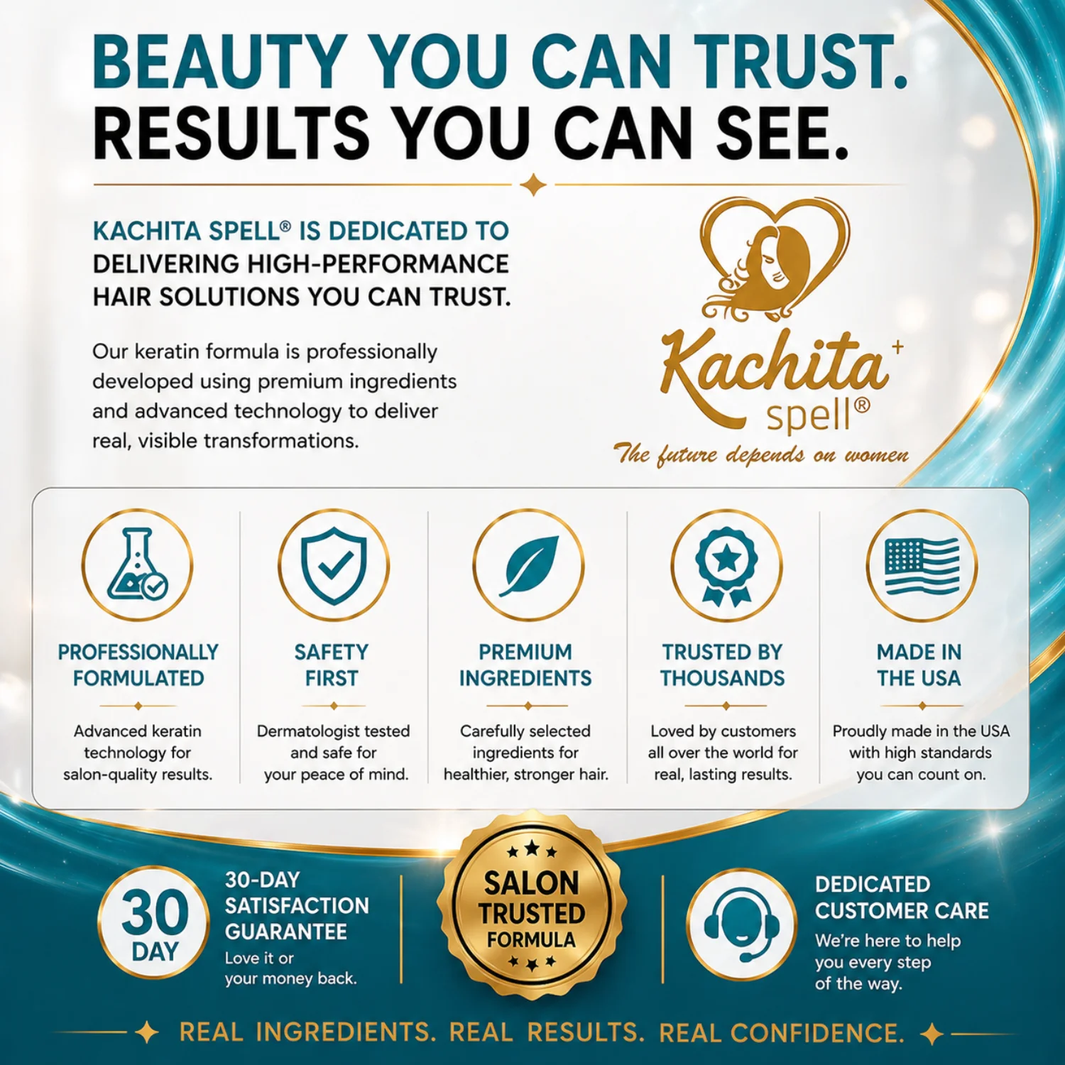Keratina 3D Kachita Spell 16oz - Imagen 6