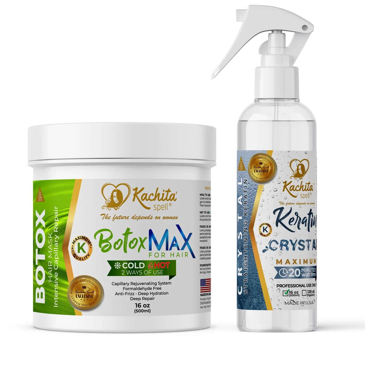 BotoxMAX + Keratin Crystal Maximum Kachita Spell