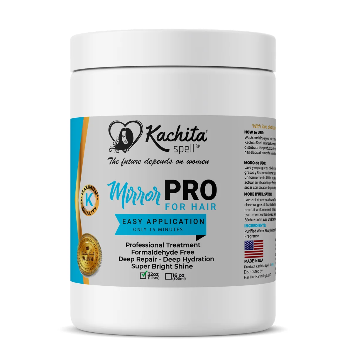 MirrorPRO 32 floz Mask Kachita Spell Super Gloss and Shine