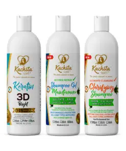 Keratin 3D Bright 16oz + Shampoo Clarify + Shampoo Conditioner