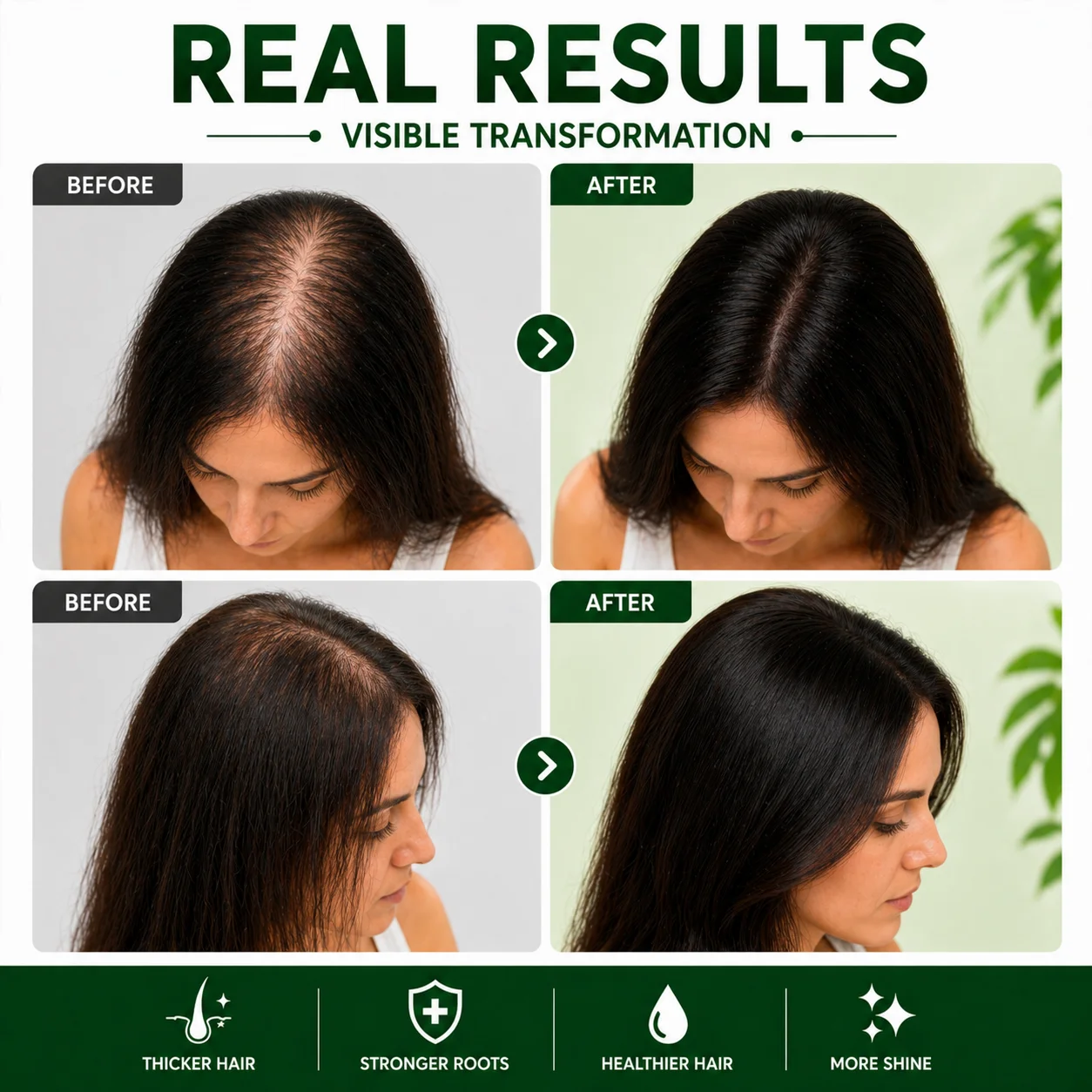 Kachita Spell Strong Hair Growth Collection Kit – Shampoo, Mascarilla Capilar y Sérum con Biotina, Cebolla, Romero, Jengibre, Canela y Hoja de Laurel para el Crecimiento del Cabello - Imagen 3