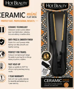 Hot Beauty Ceramic Mini Flat Iron