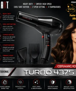 Beaut Turbo 4375 Ceramic Ionic Hair Dryer