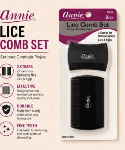 Annie Lice Comb Set – 2 Piece