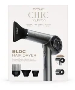 TYCHE CHIC StylePro BLDC Hair Dryer, Silver