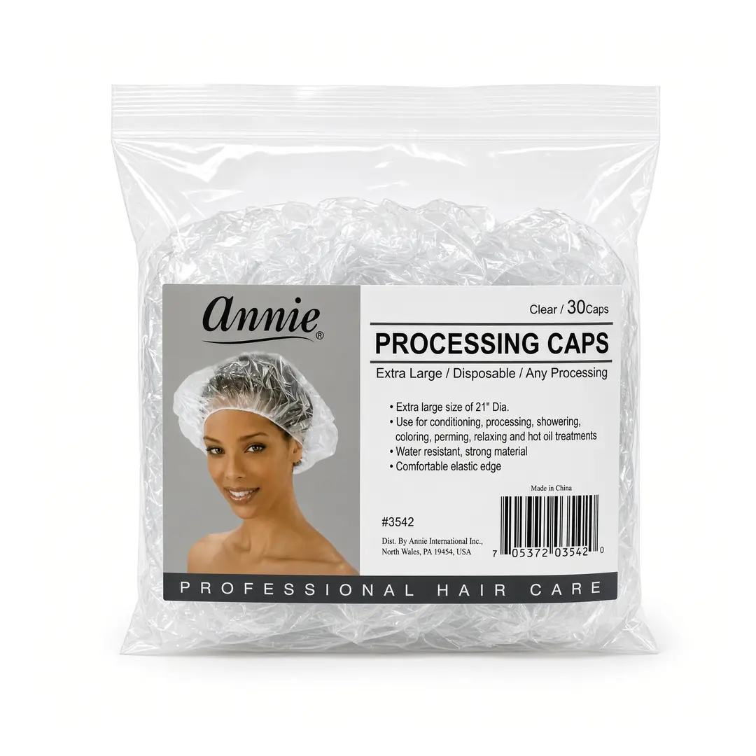 Gorros de procesamiento Annie, paquete de 30.