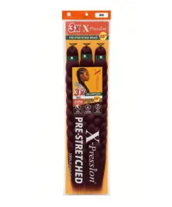 3X X-Pression Pre-Stretched Trenza 58" BG